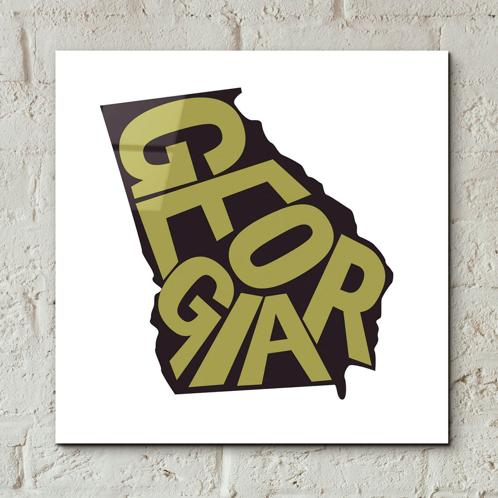 Georgia 2 by Art Licensing Studio - 12x12 acrylic wall art in a room