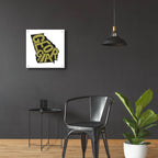 Georgia 2 by Art Licensing Studio - 24x24 acrylic wall art in a room