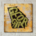 Georgia by Art Licensing Studio - 12x12 acrylic wall art in a room