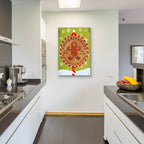 Gingerman Bakery by Art Licensing Studio - 24x36 acrylic wall art in a room