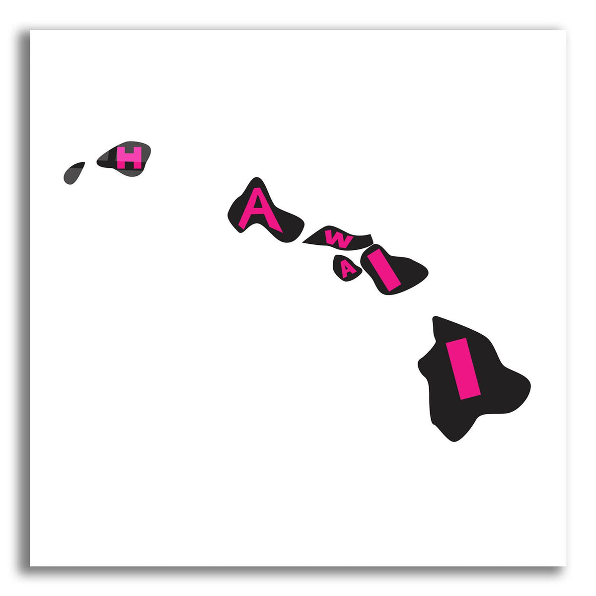 Hawaii 2 by Art Licensing Studio acrylic glass wall art