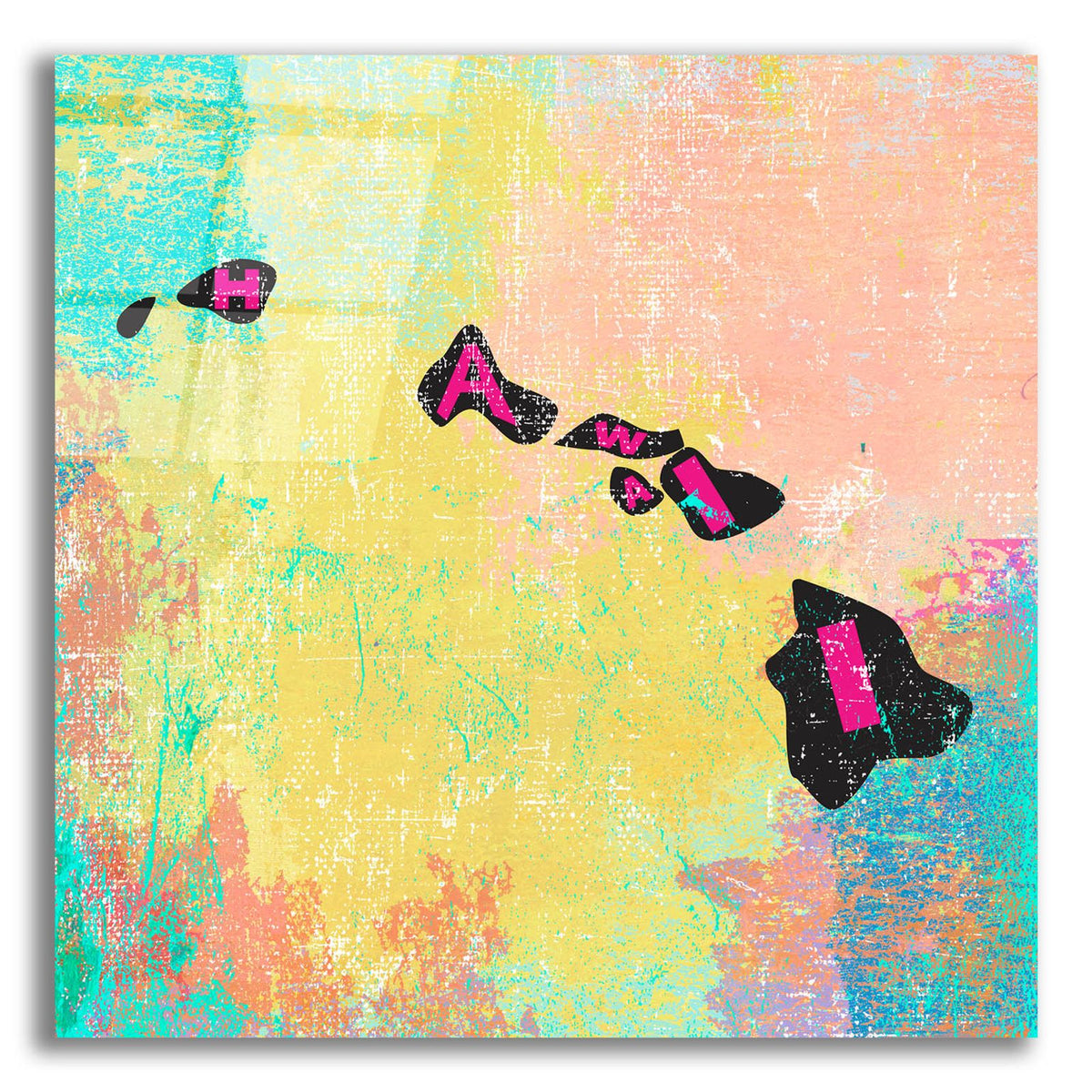 Hawaii by Art Licensing Studio acrylic glass wall art