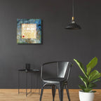 Heart Psalm 1 by Art Licensing Studio - 24x24 acrylic wall art in a room