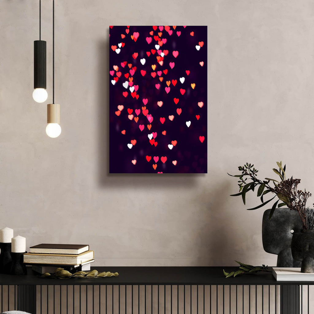 Heartfall by Art Licensing Studio - 16x24 acrylic wall art in a room