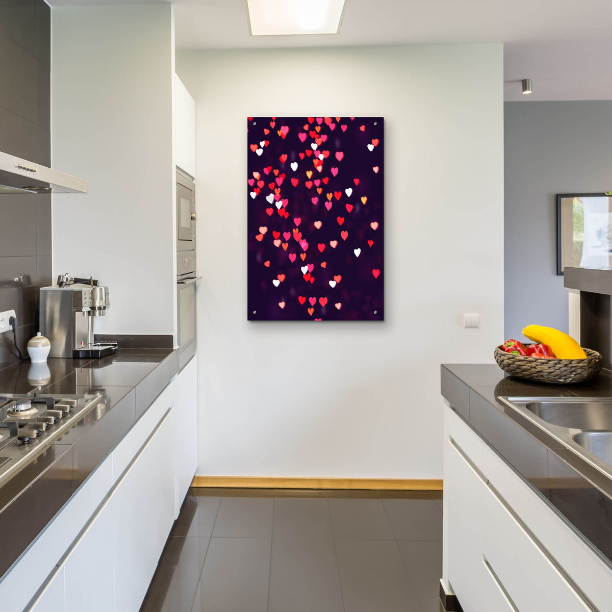Heartfall by Art Licensing Studio - 24x36 acrylic wall art in a room