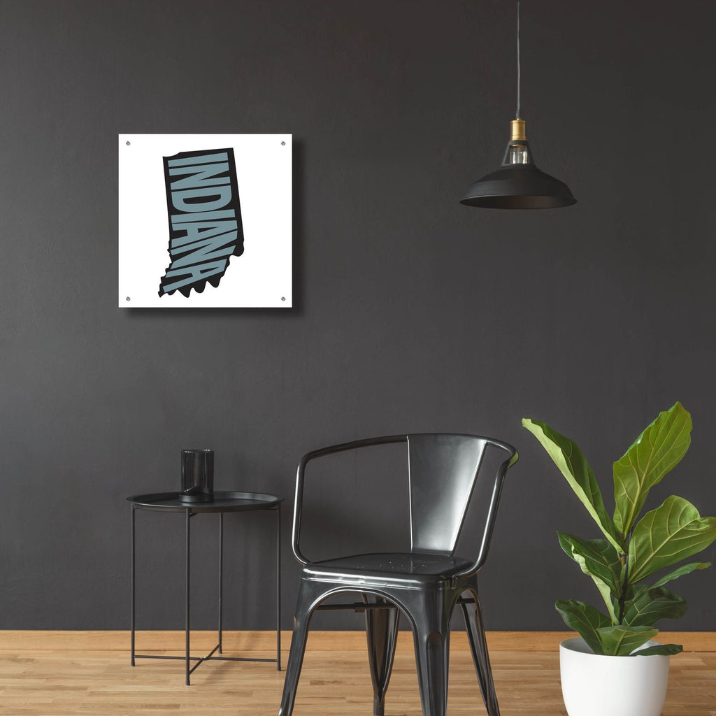 Indiana 2 by Art Licensing Studio - 24x24 acrylic wall art in a room