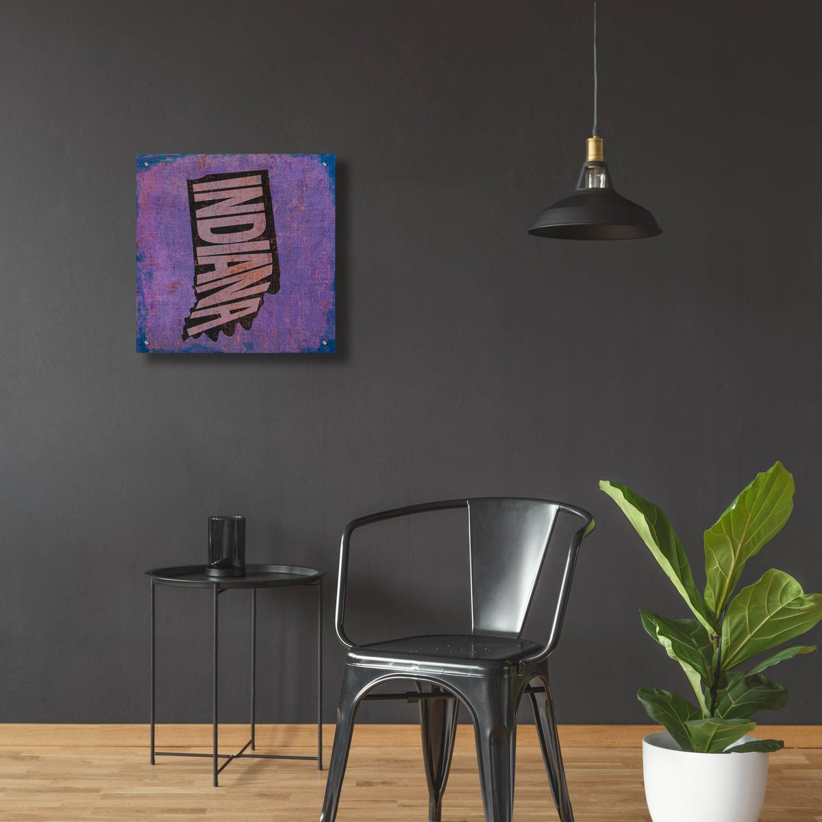 Indiana by Art Licensing Studio - 24x24 acrylic wall art in a room