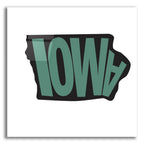 Iowa 2 by Art Licensing Studio acrylic glass wall art