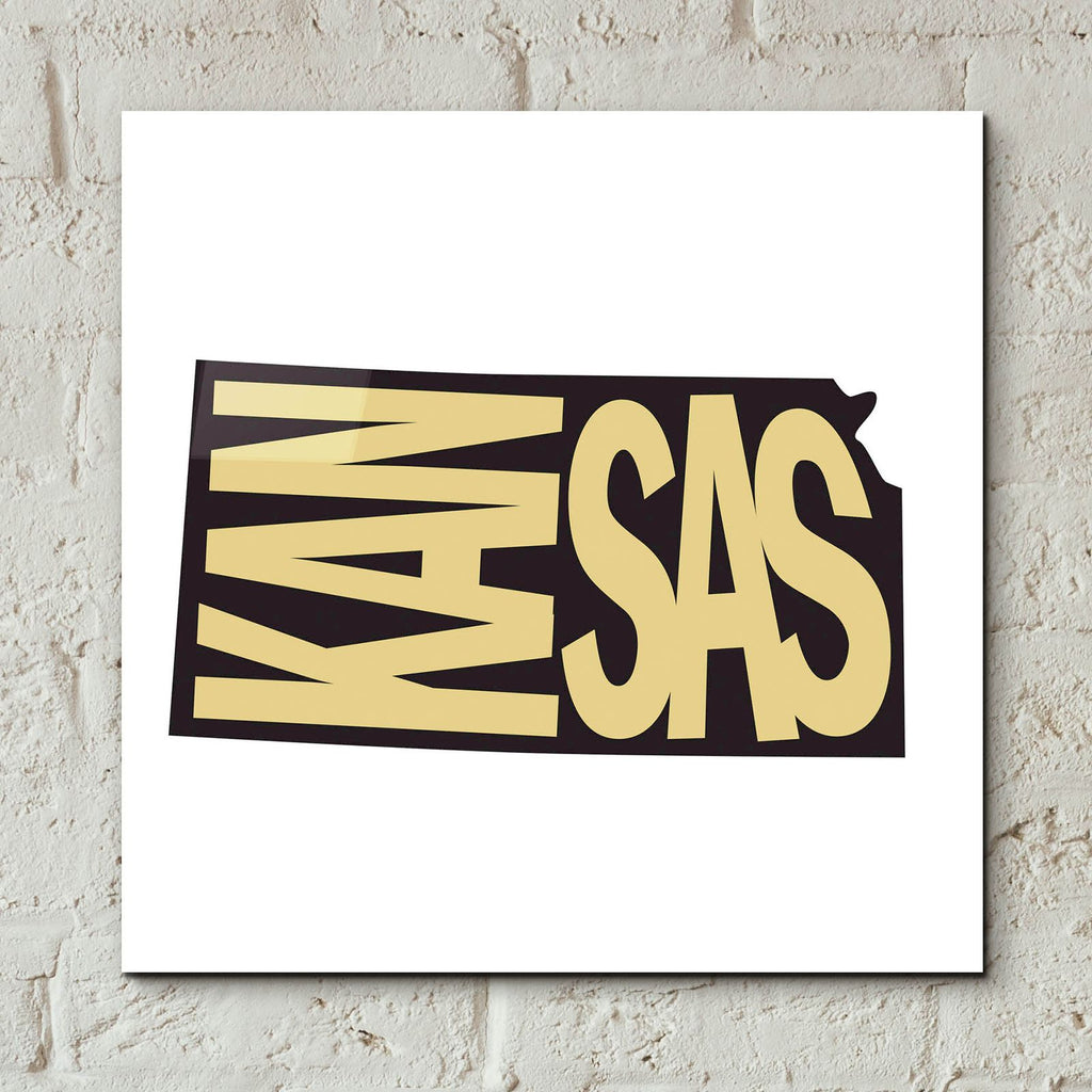 Kansas 2 by Art Licensing Studio - 12x12 acrylic wall art in a room