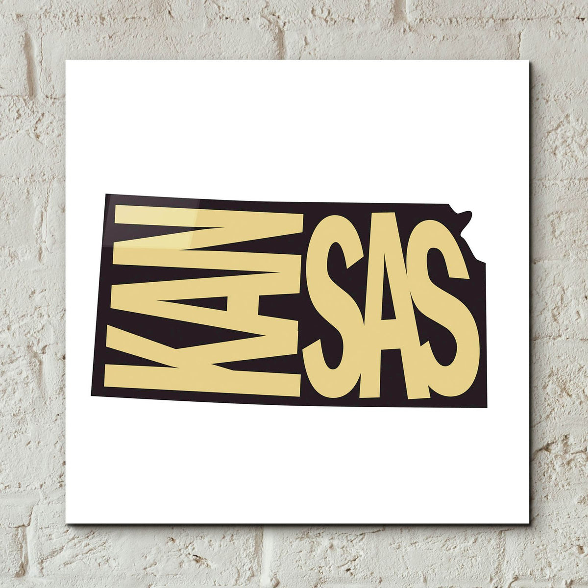 Kansas 2 by Art Licensing Studio - 12x12 acrylic wall art in a room