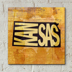 Kansas by Art Licensing Studio - 12x12 acrylic wall art in a room
