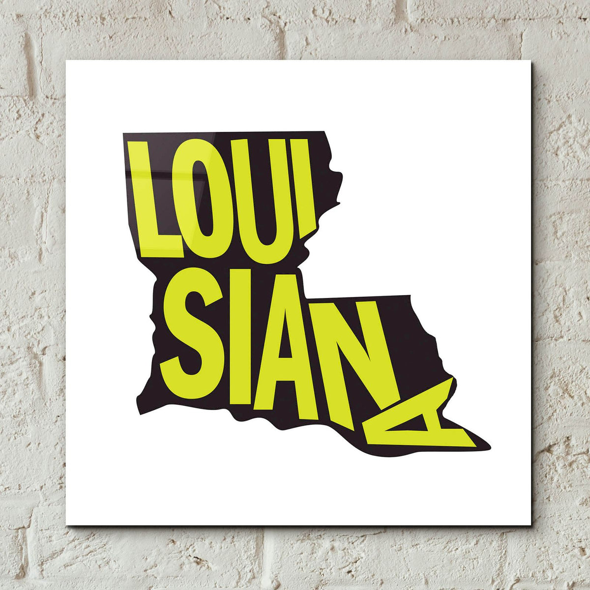 Louisiana 2 by Art Licensing Studio - 12x12 acrylic wall art in a room