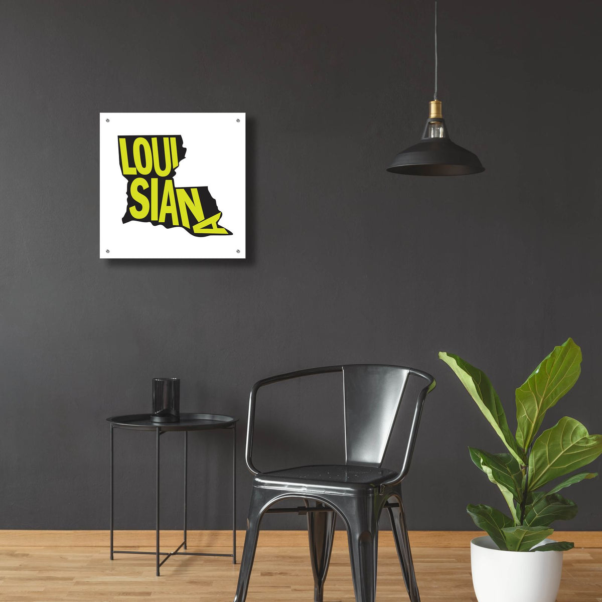 Louisiana 2 by Art Licensing Studio - 24x24 acrylic wall art in a room