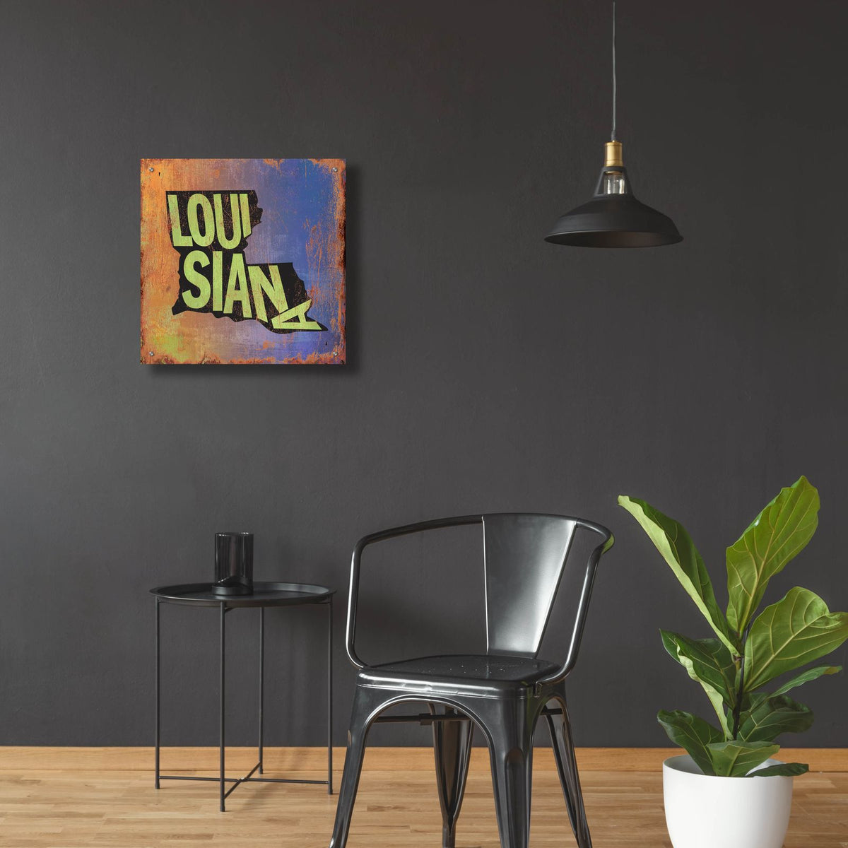 Louisiana by Art Licensing Studio - 24x24 acrylic wall art in a room