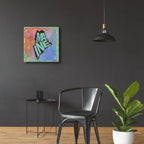 Maine by Art Licensing Studio - 24x24 acrylic wall art in a room