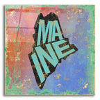 Maine by Art Licensing Studio acrylic glass wall art