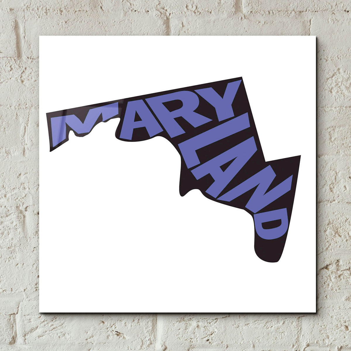Maryland 2 by Art Licensing Studio - 12x12 acrylic wall art in a room