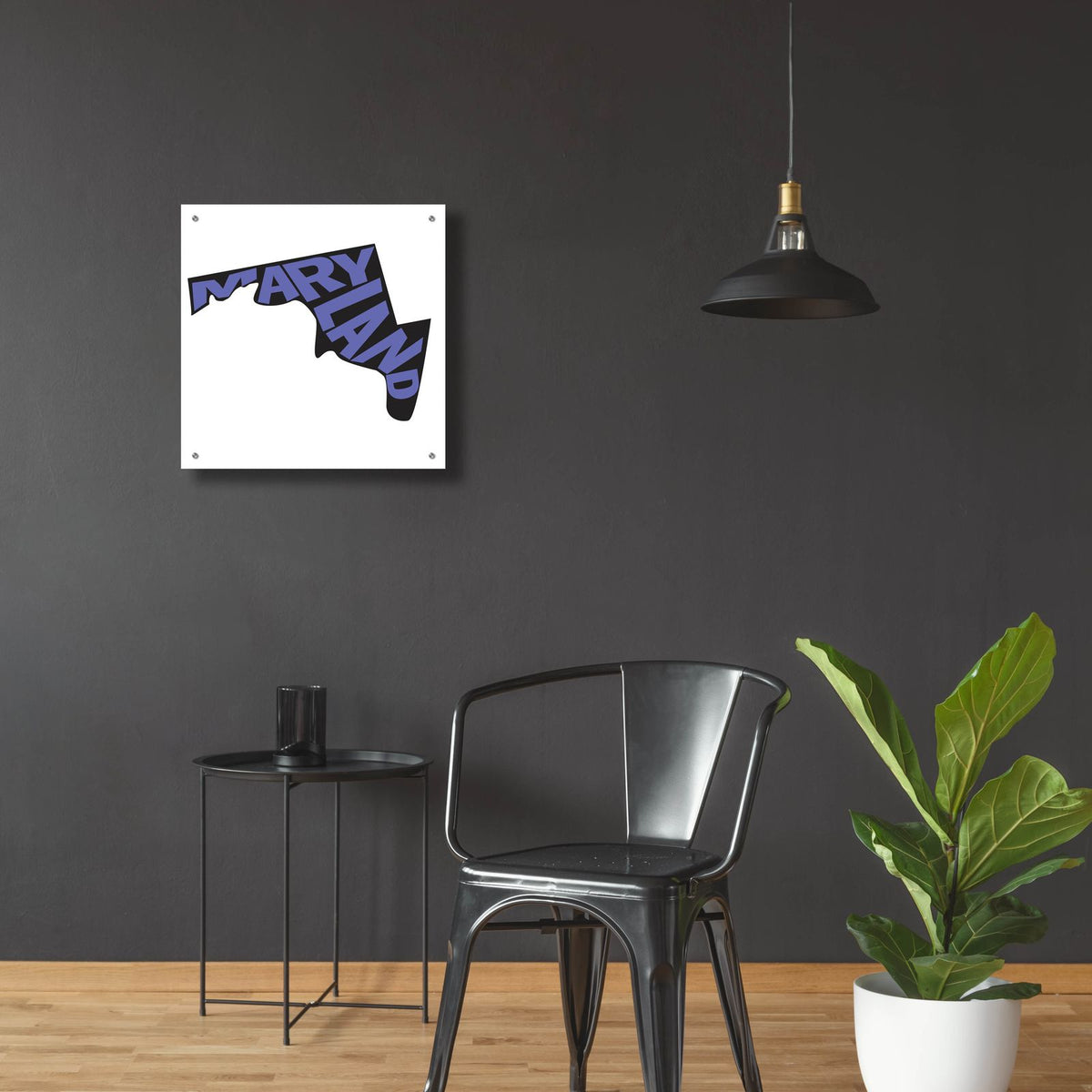 Maryland 2 by Art Licensing Studio - 24x24 acrylic wall art in a room