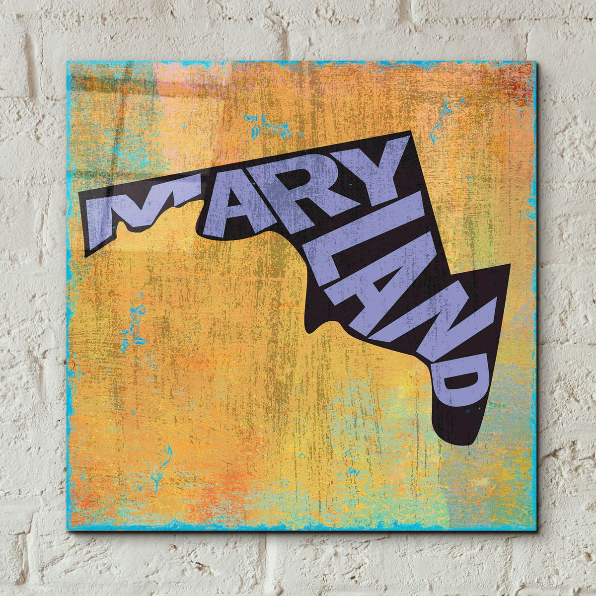 Maryland by Art Licensing Studio - 12x12 acrylic wall art in a room