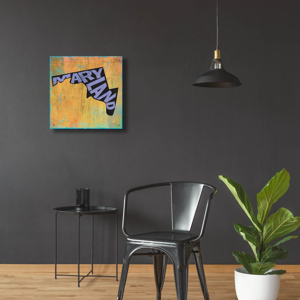 Maryland by Art Licensing Studio - 24x24 acrylic wall art in a room