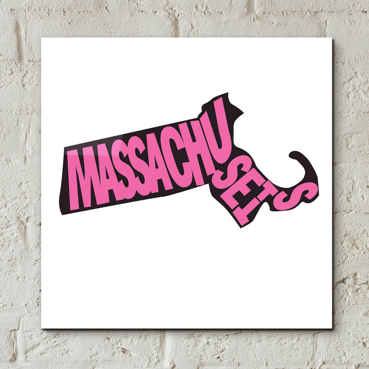 Massachusetts 2 by Art Licensing Studio - 12x12 acrylic wall art in a room