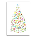 Merry Meta Christmas Tree by Art Licensing Studio acrylic glass wall art