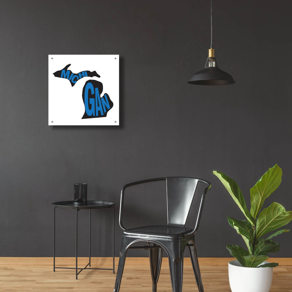 Michigan 2 by Art Licensing Studio - 24x24 acrylic wall art in a room