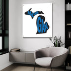 Michigan 2 by Art Licensing Studio - 36x36 acrylic wall art in a room