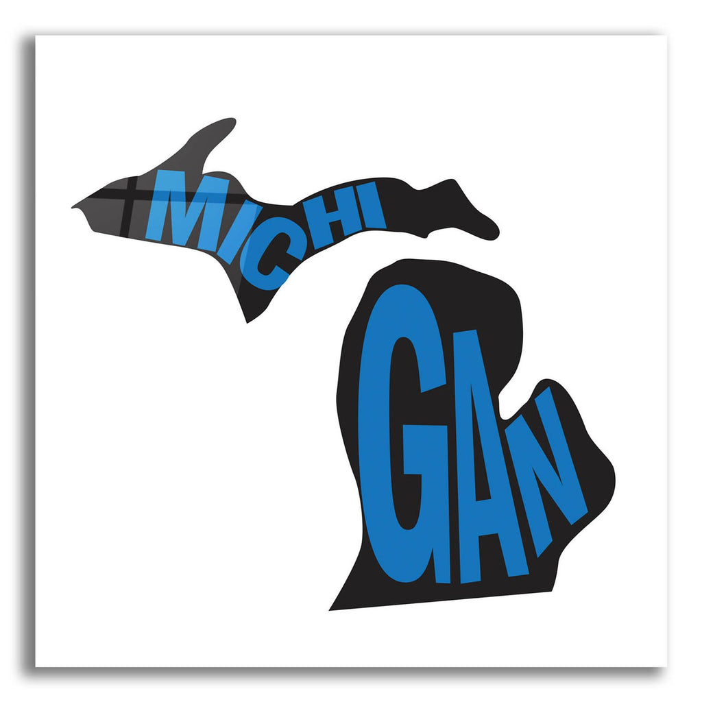 Michigan 2 by Art Licensing Studio acrylic glass wall art
