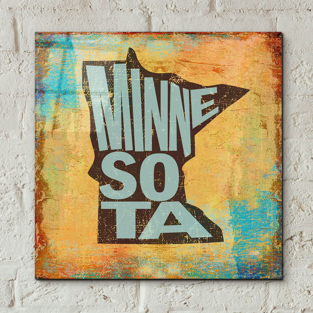 Minnesota by Art Licensing Studio - 12x12 acrylic wall art in a room