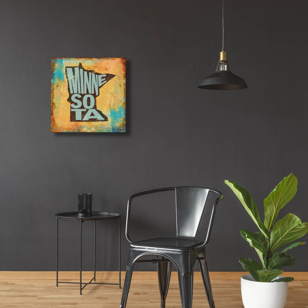 Minnesota by Art Licensing Studio - 24x24 acrylic wall art in a room