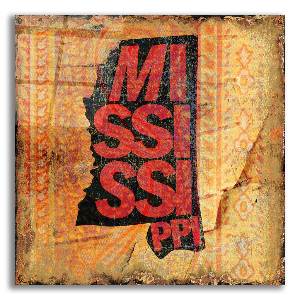 Mississippi 3 by Art Licensing Studio acrylic glass wall art
