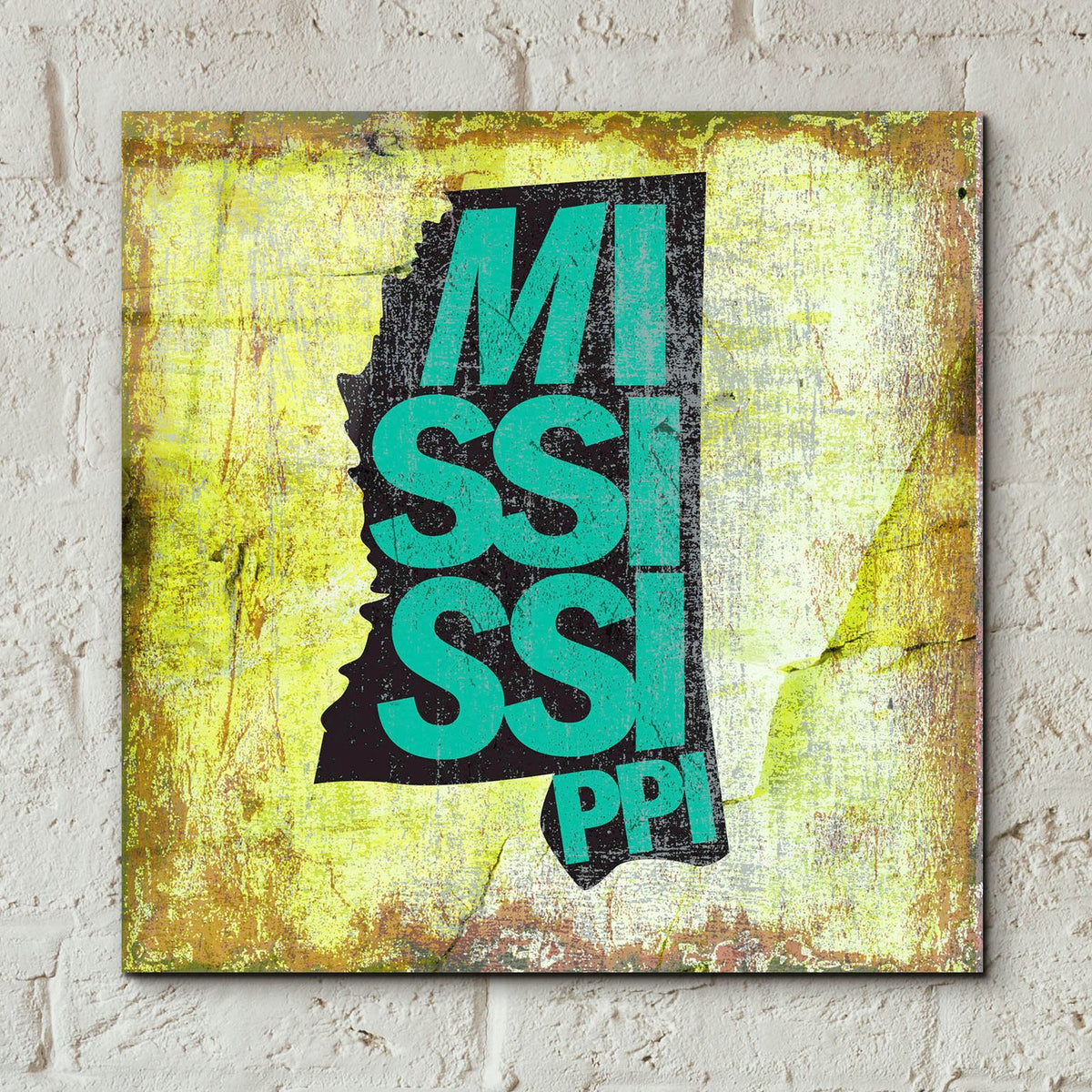 Mississippi by Art Licensing Studio - 12x12 acrylic wall art in a room