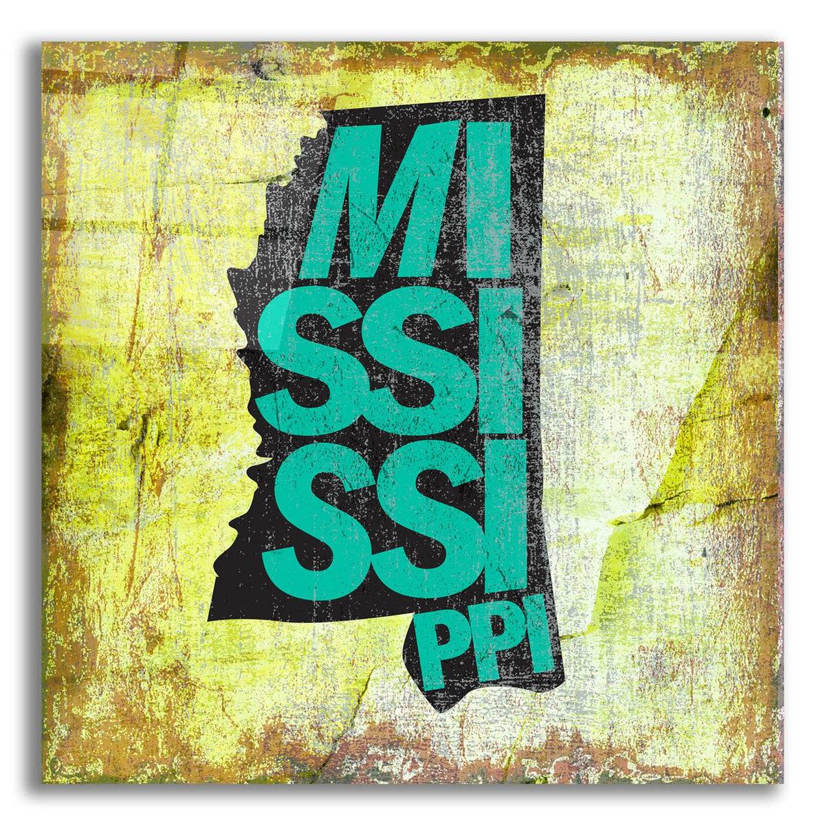 Mississippi by Art Licensing Studio acrylic glass wall art