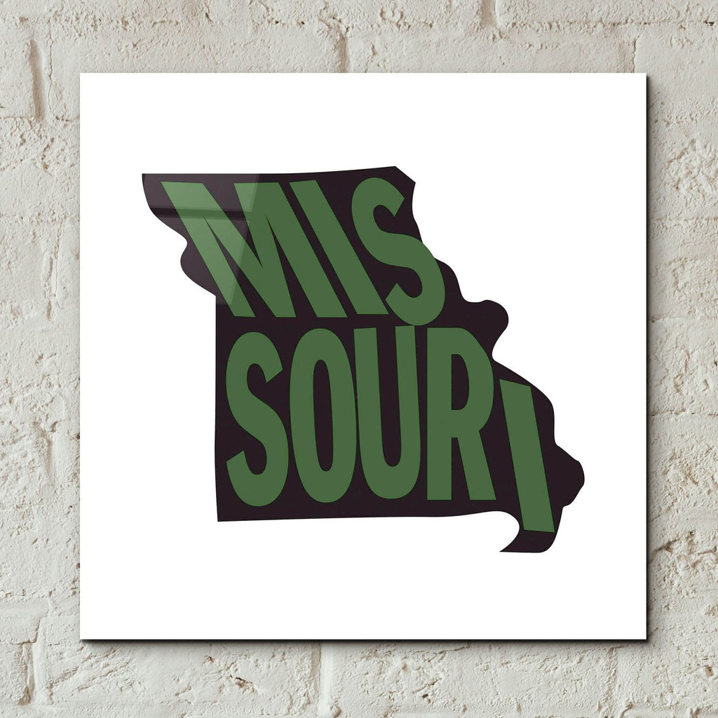 Missouri 2 by Art Licensing Studio - 12x12 acrylic wall art in a room