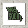 Missouri 2 by Art Licensing Studio - 12x12 acrylic wall art in a room