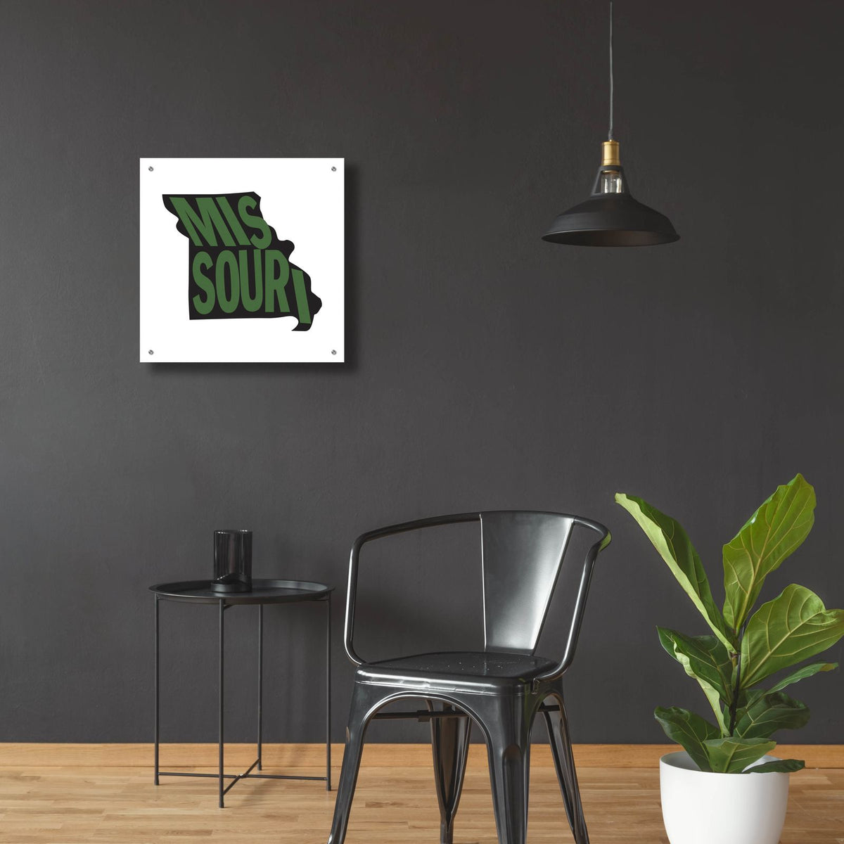 Missouri 2 by Art Licensing Studio - 24x24 acrylic wall art in a room