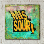 Missouri 3 by Art Licensing Studio - 12x12 acrylic wall art in a room