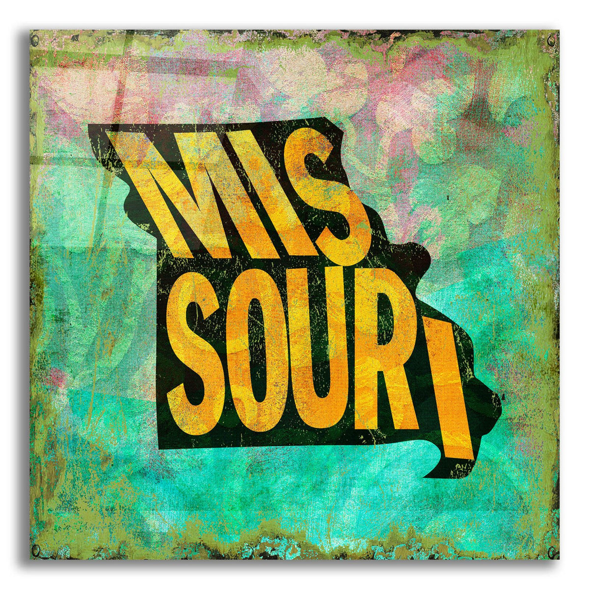 Missouri 3 by Art Licensing Studio acrylic glass wall art