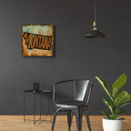 Montana by Art Licensing Studio - 24x24 acrylic wall art in a room