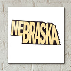 Nebraska 2 by Art Licensing Studio - 12x12 acrylic wall art in a room