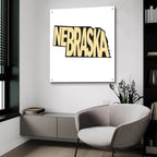 Nebraska 2 by Art Licensing Studio - 36x36 acrylic wall art in a room