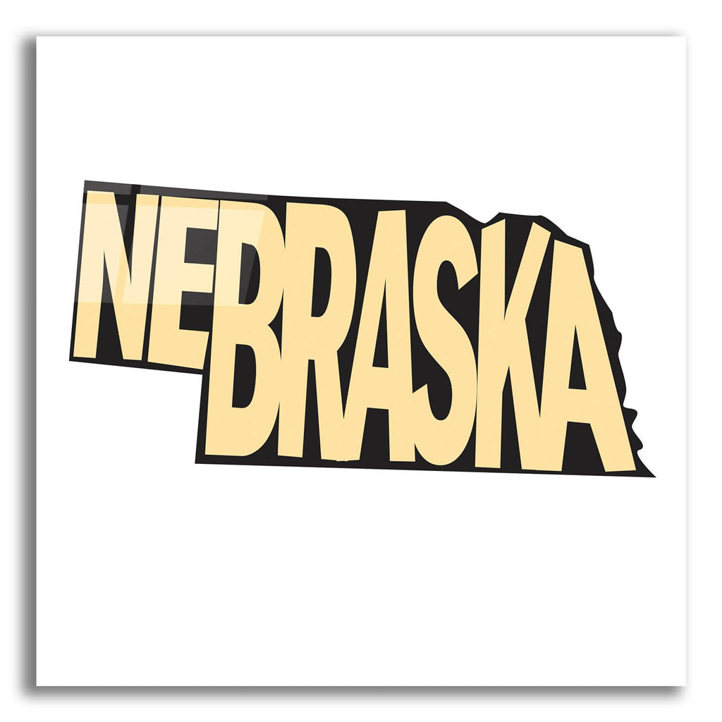 Nebraska 2 by Art Licensing Studio acrylic glass wall art