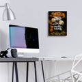 Never Give Up by Art Licensing Studio - 12x16 acrylic wall art in a room