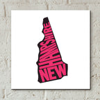 New Hampshire 2 by Art Licensing Studio - 12x12 acrylic wall art in a room