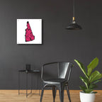 New Hampshire 2 by Art Licensing Studio - 24x24 acrylic wall art in a room