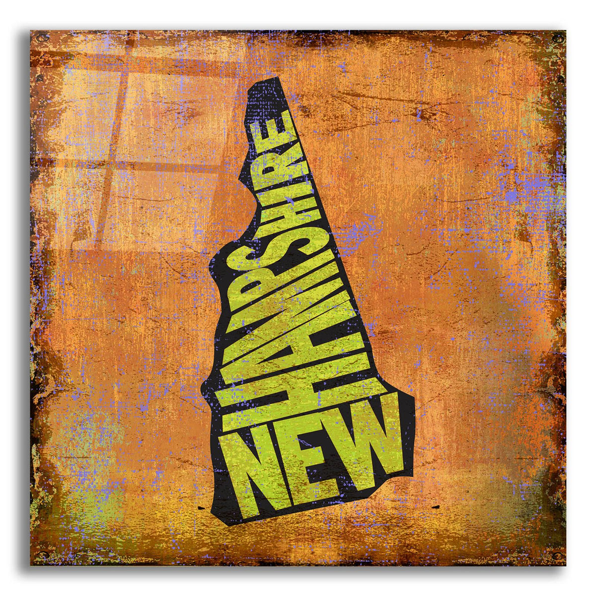 New Hampshire by Art Licensing Studio acrylic glass wall art