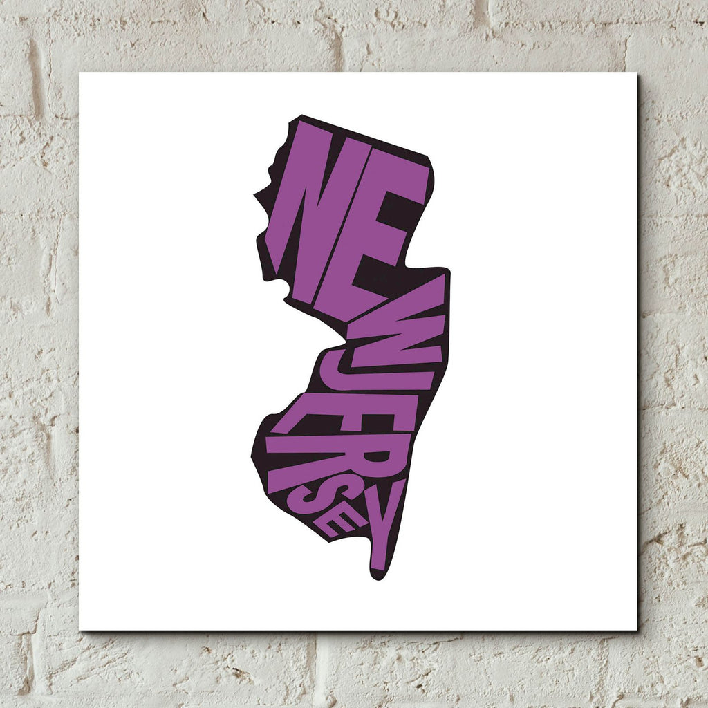 New Jersey 2 by Art Licensing Studio - 12x12 acrylic wall art in a room