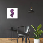 New Jersey 2 by Art Licensing Studio - 24x24 acrylic wall art in a room