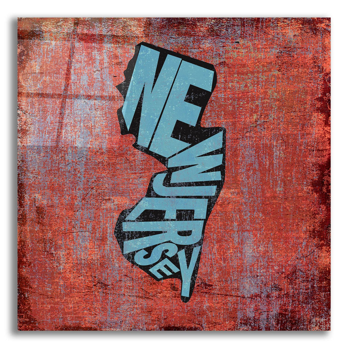 New Jersey by Art Licensing Studio acrylic glass wall art